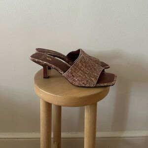 Franco Sarto Woven Heels